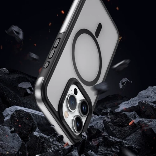 Чехол для iPhone WIWU Airbag Skin Feel MagSafe Black for iPhone 15 (ZKK-012) фото 5