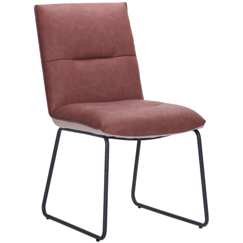Стул AMF Alphabet J black/dark amber (545769)