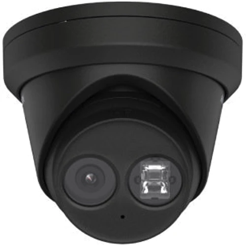 IP-камера відеоспостереження Hikvision AcuSense Turret DS-2CD2383G2-IU (8 MP/2.8 mm) Black