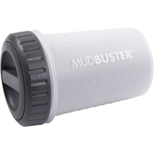 Лапомойка Dexas MudBuster Lidded Pro для собак средняя с крышкой светло-серая (PW710L-429): Цвет серый