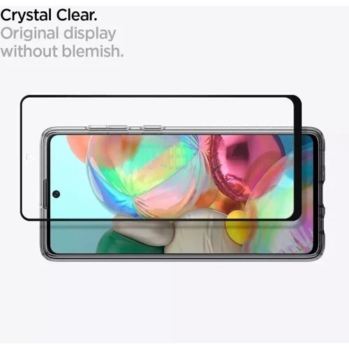 Аксессуар для смартфона Spigen Tempered Glass Protector Glas.tR Slim 2 Pack Black (AGL01372) for Samsung A515 Galaxy A51: Тип защитное стекло