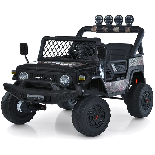 Детский электромобиль Bambi Джип 4W Toyota коричневий камуфляж (2566AEBLR-18(24V)): Вид джип