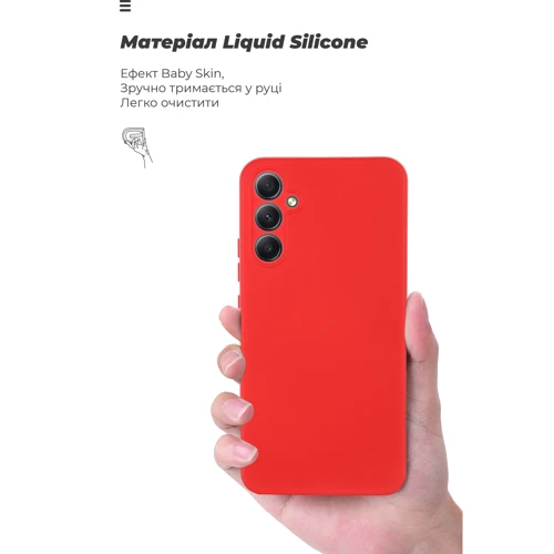 Чехол для телефонов ArmorStandart ICON Case Camera cover Red for Samsung A346 Galaxy A34 5G (ARM66173) фото 7