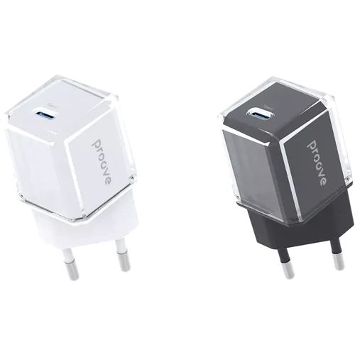 Зарядное устройство Proove Wall Charger USB-C Pure GaN 30W Black (WCPU30012201): Особенности Быстрая зарядка, USB-C, Power Delivery (PD)