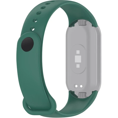 Ремінець ArmorStandart Silicon Dark Green for Xiaomi Smart Band 8/9/10 (ARM86907)