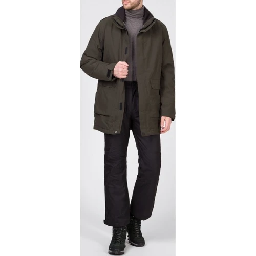 Парка CMP Man Jacket Zip Hood (39Z2847-F919) 52 оливкова демісезон з капюшоном: Довжина рукава Довгий