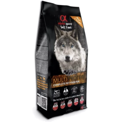 Напіввологий корм Alpha Spirit Semi-moist Multi-Protein BAG для собак мультипротеїн 1.5 кг (as3001201)