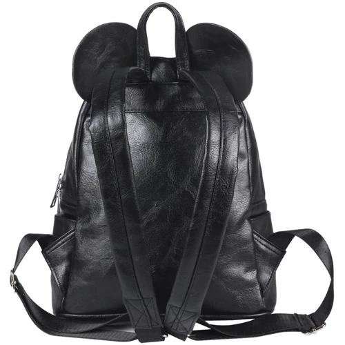 Рюкзак Cerda Mickey Mouse Black Casual Fashion Faux-Leather Backpack фото 5