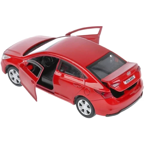 Машинка инерционная Technopark Hyundai Solaris (SOLARIS2-12-RD)