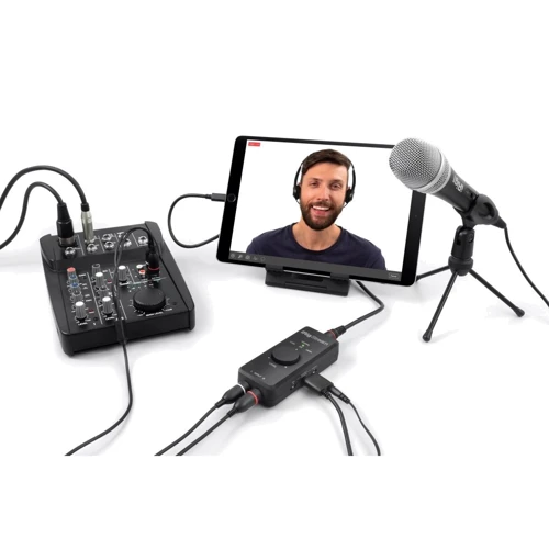 Аудиоинтерфейс IK MULTIMEDIA iRig Stream: Количество каналов 2.0