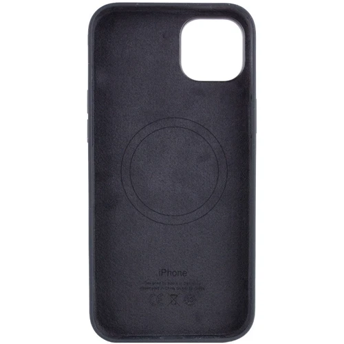 Чохол для iPhone TPU Silicone case з Magsafe Midnight для iPhone 14 Plus: Колір черный