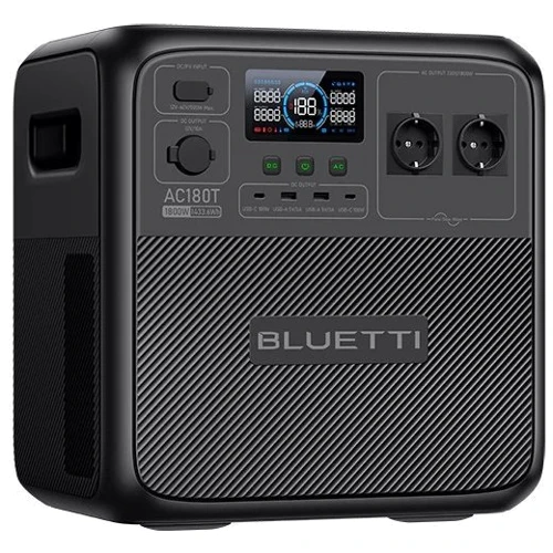 Зарядная станция Bluetti AC180T 1433Wh 1800W: Емкость аккумулятора, Вт/ч 1433