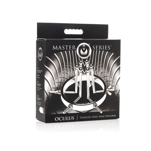Анальный расширитель Master Series Oculus Stainless Steel Anal Explorer