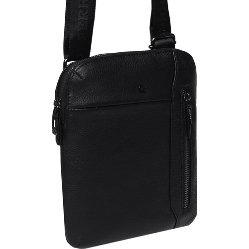 Мужская сумка планшет Giorgio Ferretti черная (201850061-black): Застежка Молния