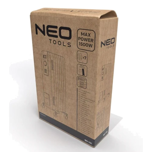 Обігрівач NEO Tools 90-151: Максимальна площа обігріву, кв.м. 20