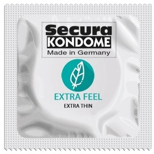 Ультратонкие презервативы Secura - Extra Feel, №100