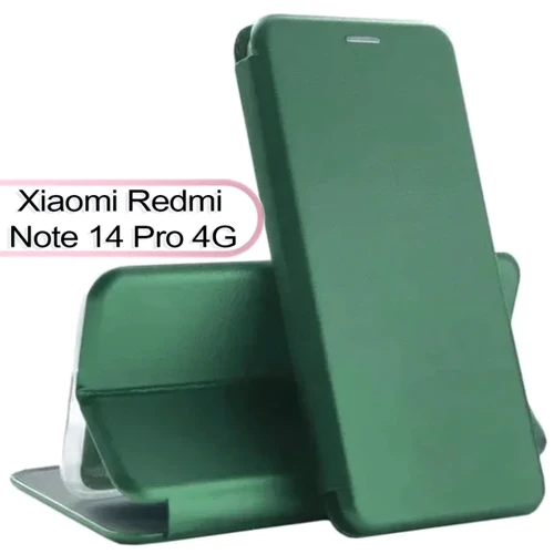 Чехол для телефонов BeCover Book Exclusive Dark Green for Xiaomi Redmi Note 14 Pro 4G (713524)