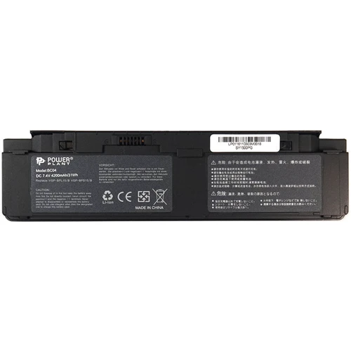 Батарея для ноутбука PowerPlant SONY VAIO VGP-BPL15/B (VGN-P31ZK/R) (NB520053)