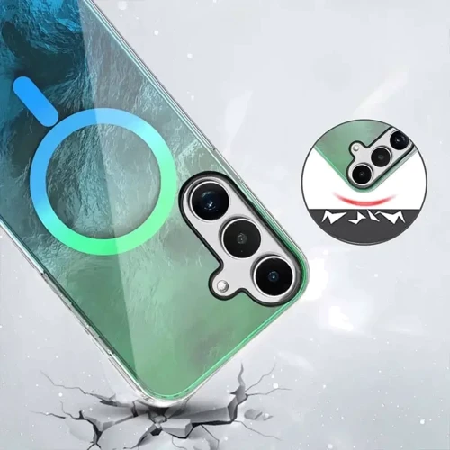 Чехол для телефонов Epik TPU Case Shiny Mountain MagFit Green/Blue for Samsung S721 Galaxy S24 FE: Совместимость Samsung S721 Galaxy S24 FE