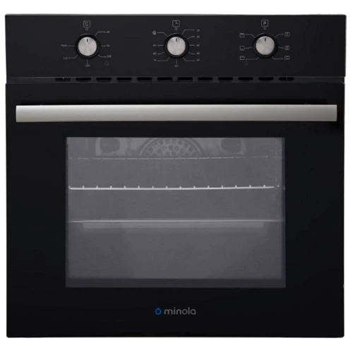 Духова шафа електрична Minola OE 6623 Black: Клас енергоспоживання A