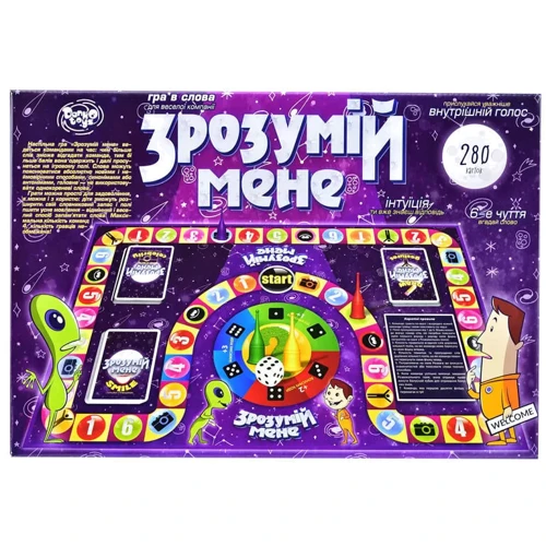 Игра настольная Danko Toys Пойми меня DTG18U большая