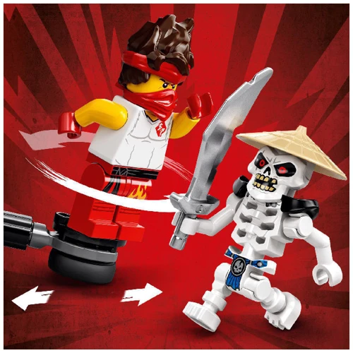 LEGO NINJAGO Грандиозный бой: Кай против Скалкина (71730) фото 5