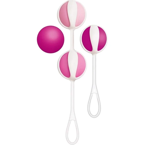 Интимные шарики для начинающих Gvibe Geisha balls Mini Pink