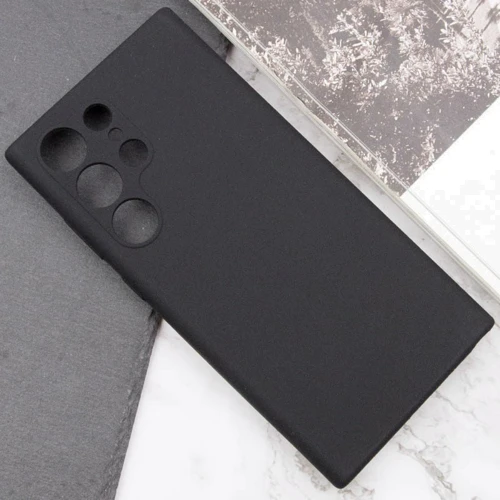 Чехол для телефонов Lakshmi Case Silicone Cover Full Camera Black for Samsung S918 Galaxy S23 Ultra: Цвет черный