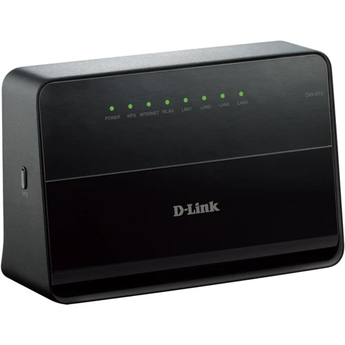 Маршрутизатор Wi-Fi D-Link DIR-615/K: Максимальная скорость 300 Мбит/с