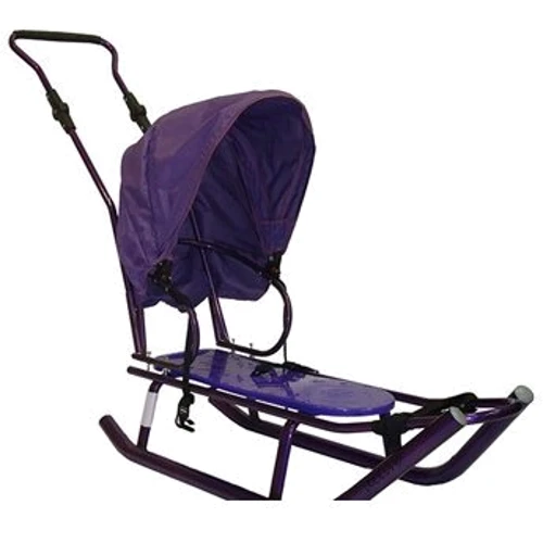 Санки Anmar Active (рег.ручка / капюшон) фіолетовий