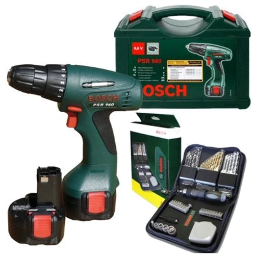 Шуруповерт аккумуляторный Bosch PSR 960 (0603944669): Тип патрона быстрозажимной