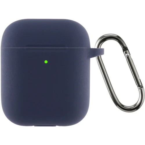 Чехол ArmorStandart Ultrathin Silicone Case with Hook Dark Blue (ARM59681) for Apple AirPods 2