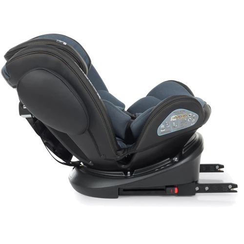 Автокресло El Camino EVOLUTION 2 360 ME 1045-1 ISOFIX 0-36 кг black striped фото 8