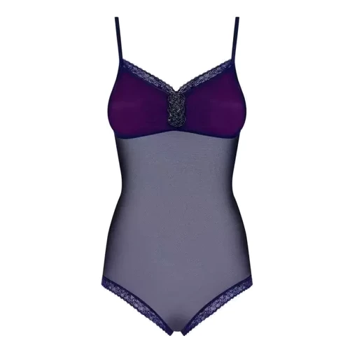 Боди из полупрозрачной ткани Obsessive Suella (S/M)