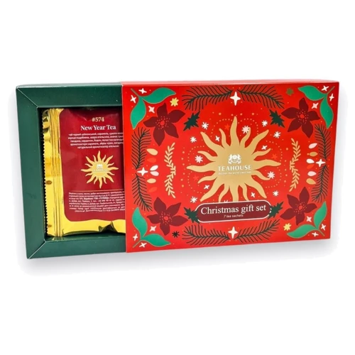 Чай Teahouse Подарочная коллекция Christmas gift set 70 г фото 3