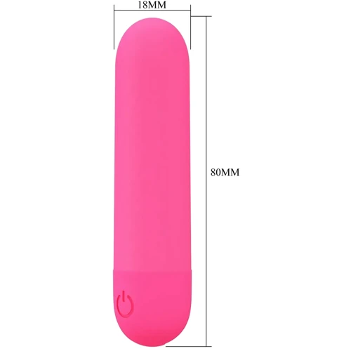 Вибропуля LYBAILE Pretty Love Stefan Pink (BI-300085-2)