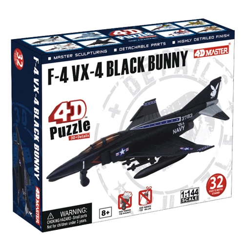 Об'ємний пазл 4D Master "Літак F-4 VX-4" (26227)