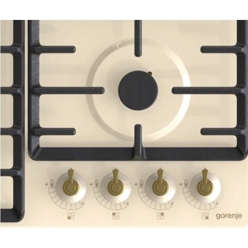 Варильна поверхня Gorenje GW642CLI: Розташування панелі спереди