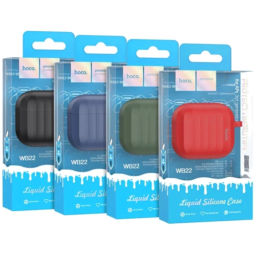 Защитный чехол для наушников Airpods 3 HOCO Glory series silicone protective case Black (P): Производитель HOCO