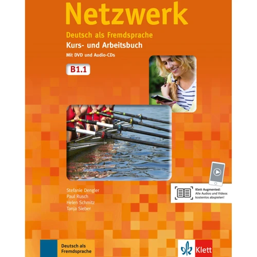 Netzwerk B1.1: Kurs-und Arbeitsbuch mit DVD und Audio-CDs