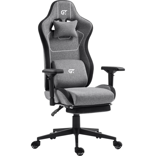 Кресло игровое GT Racer X-2305 Fabric Gray/Black	