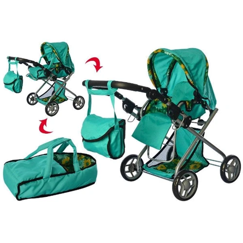 Коляска для кукол Melogo 9379/029 green: Цвет зеленый
