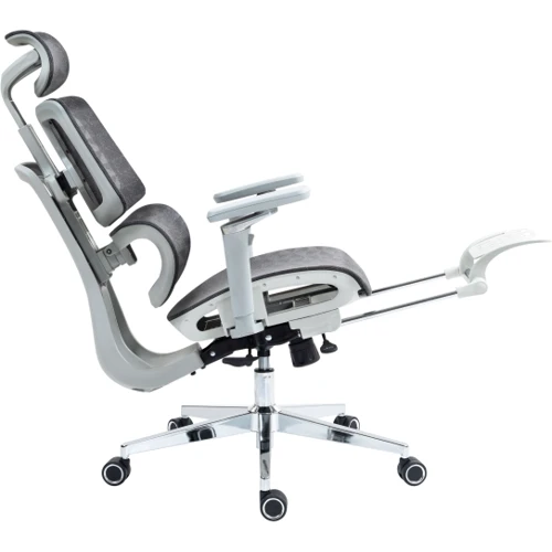 Кресло GT Racer B-2450 White/Gray фото 8