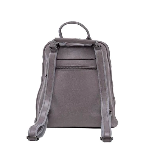 Жіночий шкіряний рюкзак Grays GR3-801LG-BP Сірий: Тип Молодіжний рюкзак