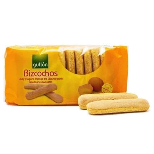 Печенье Gullon Savoiardi Bizcocho, 400 г (WT3874): Вес нетто 400 г