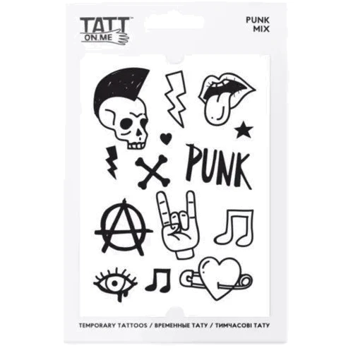 Временные тату TATTon.me Punk Mix (TMPunk): Производитель TATTon.me