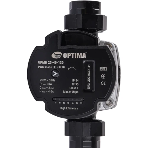 Насос циркуляционный энергосберегающий Optima PRIME UPMH 25-40AUTO: Тип отопительные насосы