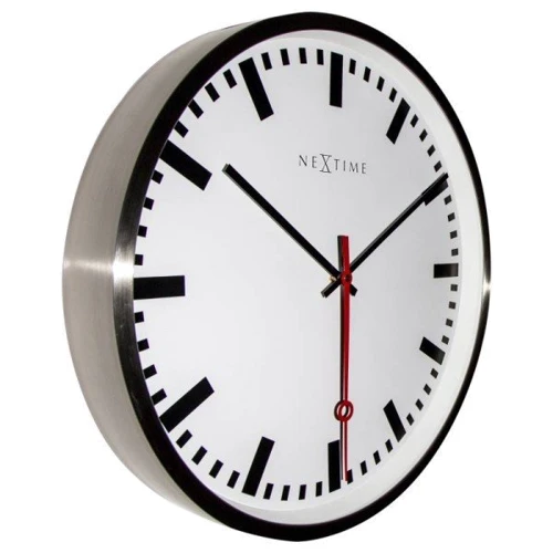 Часы настенные NeXtime Super Station Stripe 55 см (3127st): Производитель NeXtime
