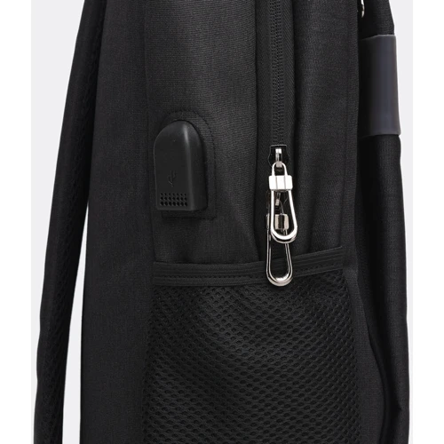 Мужской рюкзак Monsen черный (C1069-black): Тип ручки Плечевой ремень, Короткая ручка