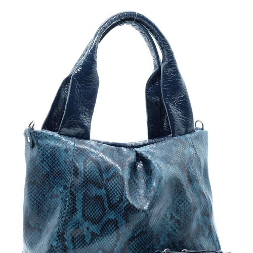 Жіноча сумка тоут ARTiS Bags синя (1715 7018-7003): Застібка Молния